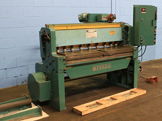 10 GA x 52" WYSONG ... SHEET METAL SHEAR